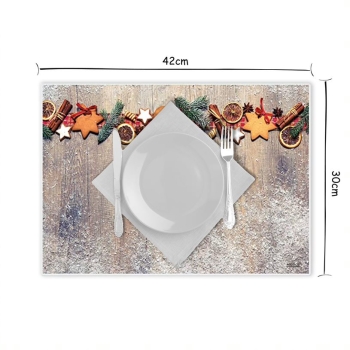 Tischset Platzset abwaschbar Christmas Time von ARTIPICS